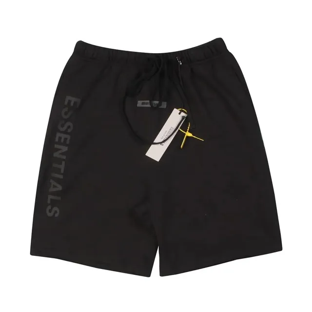 Fear of God Essentials Essentials Shorts Black Logo
