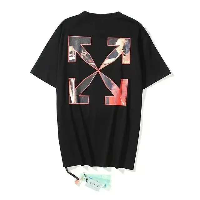 Off-White Arrow Graphic Tee Diagonal Arrow Print