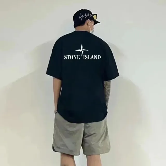 Stone Island T-Shirt Compass Logo