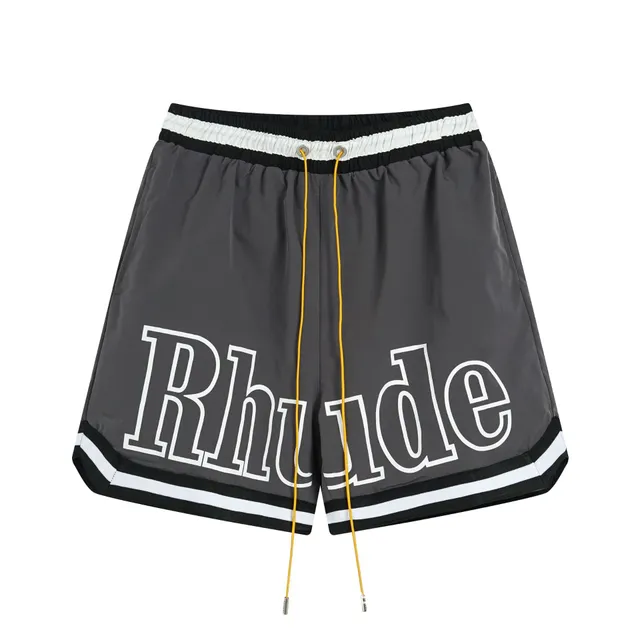 Rhude Logo Shorts Oversized Graphic