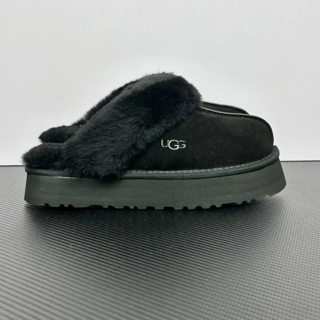 UGG 星拖厚底 黑色 1122550-BLK