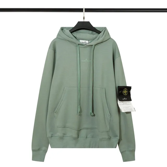 Stone Island Hooded Sweatshirt Tank Shield Ghost Piece