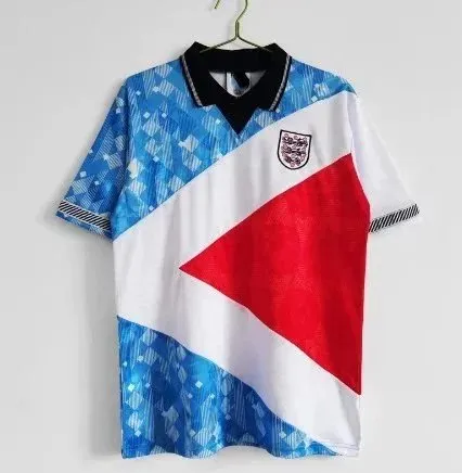England National Team × Umbro 1990 World Cup Home Jersey Diamond Pattern