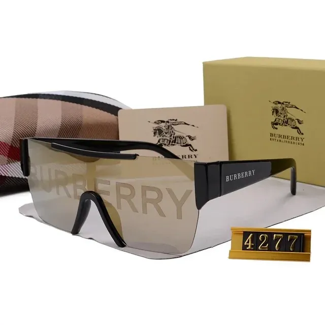 Burberry Shield Sunglasses Logo Lens