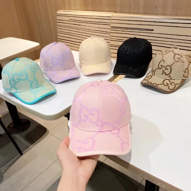 Gucci GG Logo Cap Monogram Jacquard