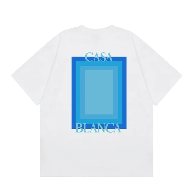 Casablanca Casa Blanca Tee Blue Gradient Logo