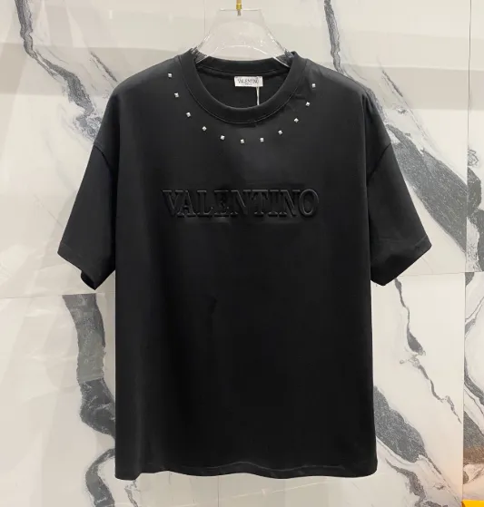 Valentino Logo T-Shirt Studded