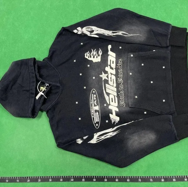 Hellstar Hooded Sweatshirt Star Print