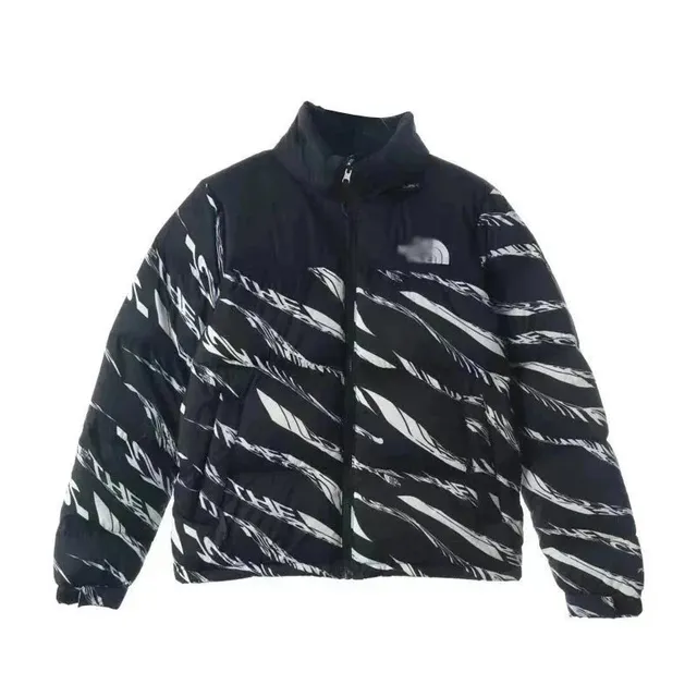 The North Face Nuptse Jacket Abstract Print