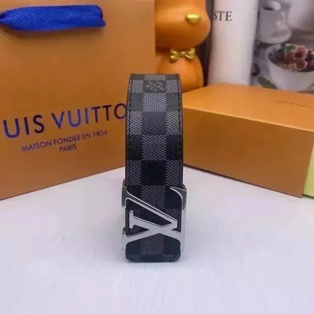 Louis Vuitton LV Belt Damier Graphite
