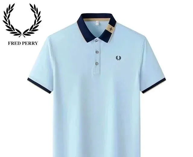 Fred Perry Polo Shirt Contrast Collar and Cuff