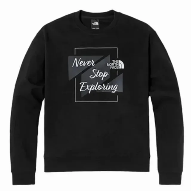 The North Face Crewneck Sweatshirt Never Stop Exploring Graphic