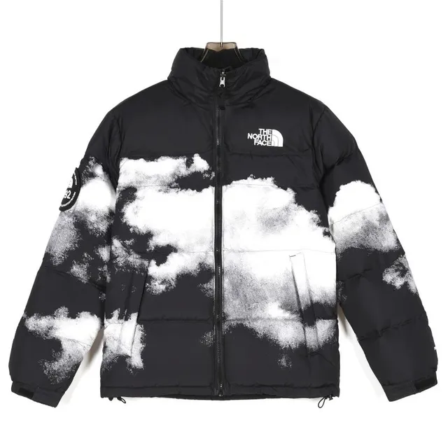 The North Face Nuptse Jacket Cloud Print