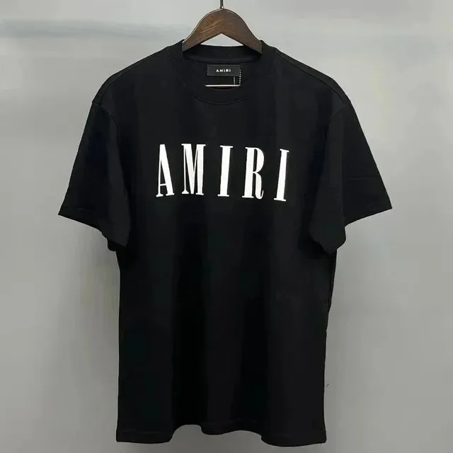 Amiri Logo Tee Bold Logo