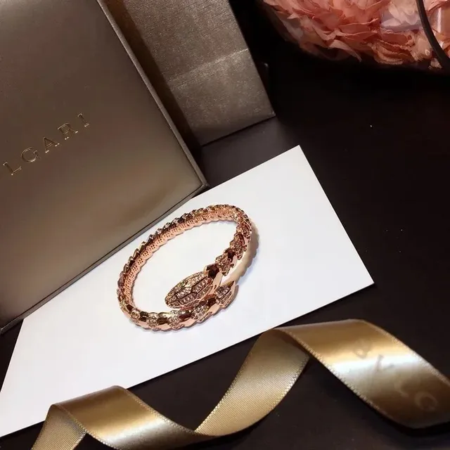 Bulgari Serpenti Bracelet Pave Diamond