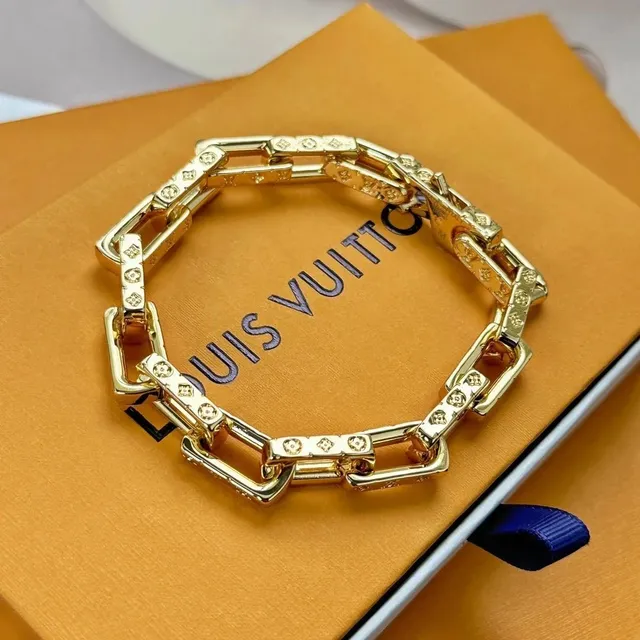 Louis Vuitton Chain Bracelet Monogram Link