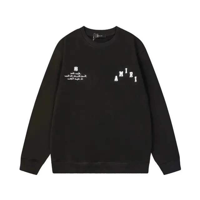 Amiri Crewneck Sweatshirt Embroidered Logo