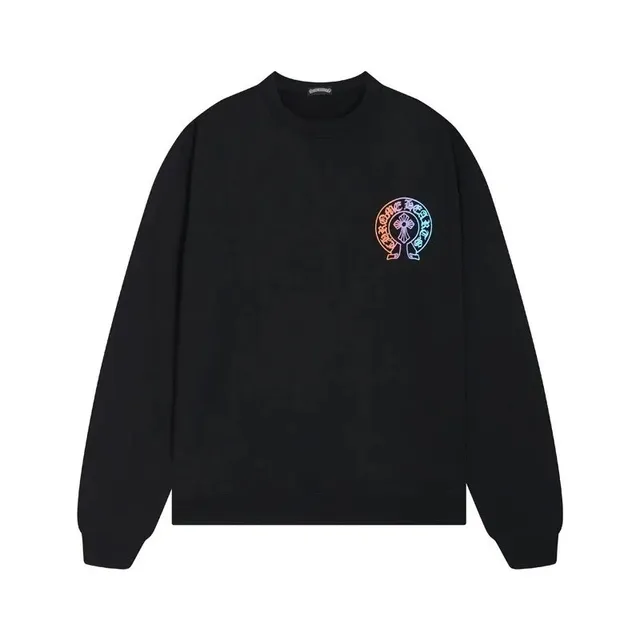 Chrome Hearts Crewneck Sweatshirt Rainbow Logo