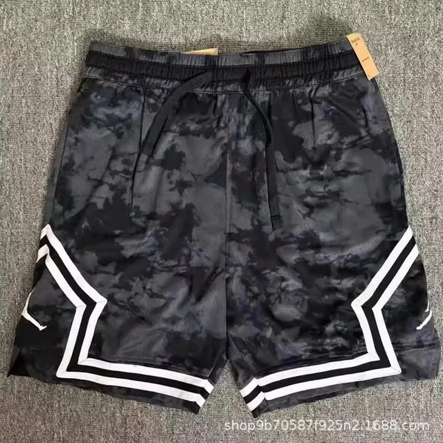 Jordan Basketball Shorts Camouflage Print with Wing Trim