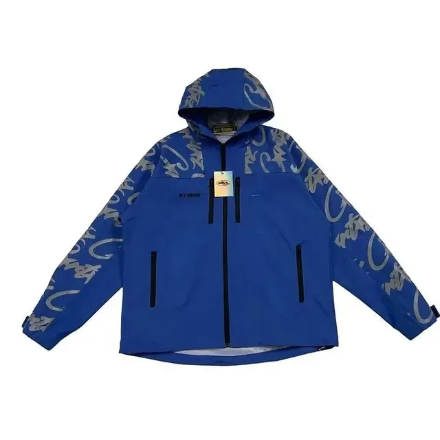 Corteiz Windbreaker Jacket Graffiti Print