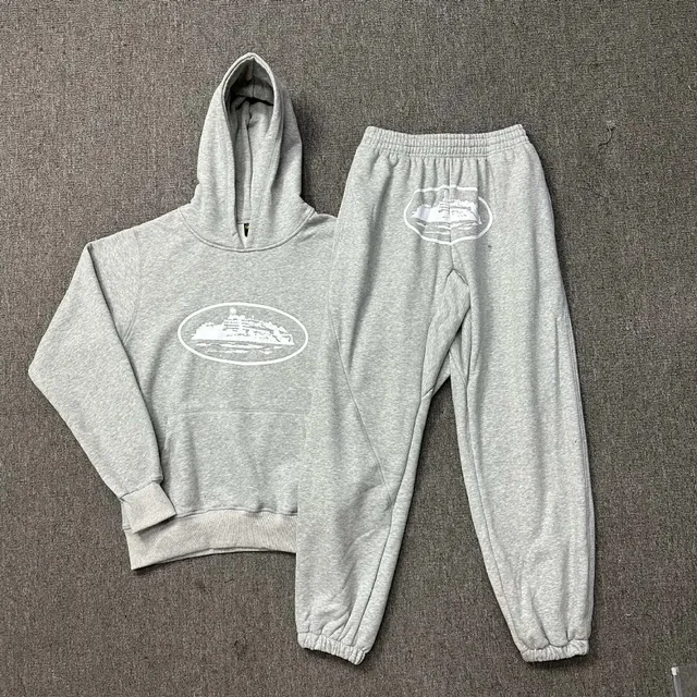 Hoodie and Joggers Set Ship Print