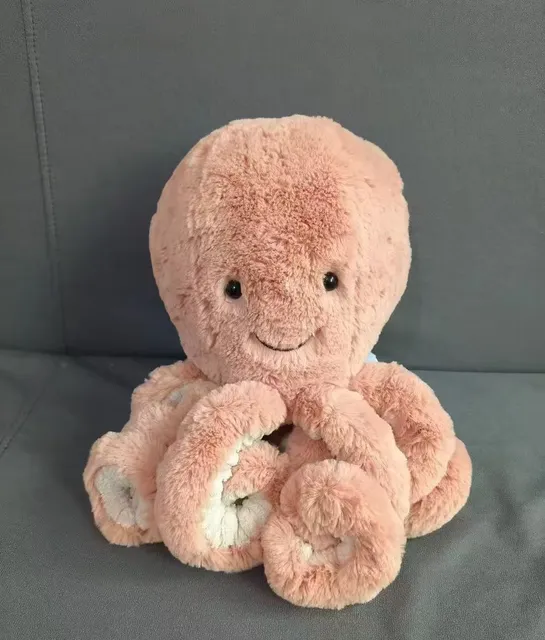49cm Pink Octopus