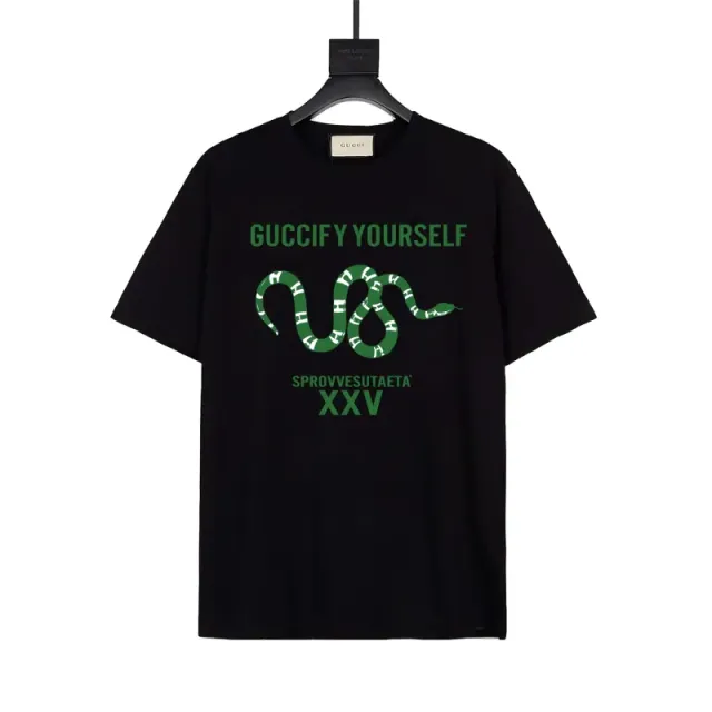 Gucci T-Shirt Guccify Yourself Snake Print