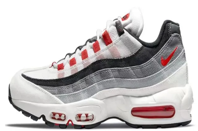 Nike Air Max 95 White Grey Red