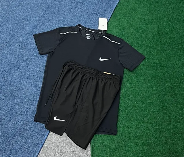 Nike Performance Set Black with White Swoosh