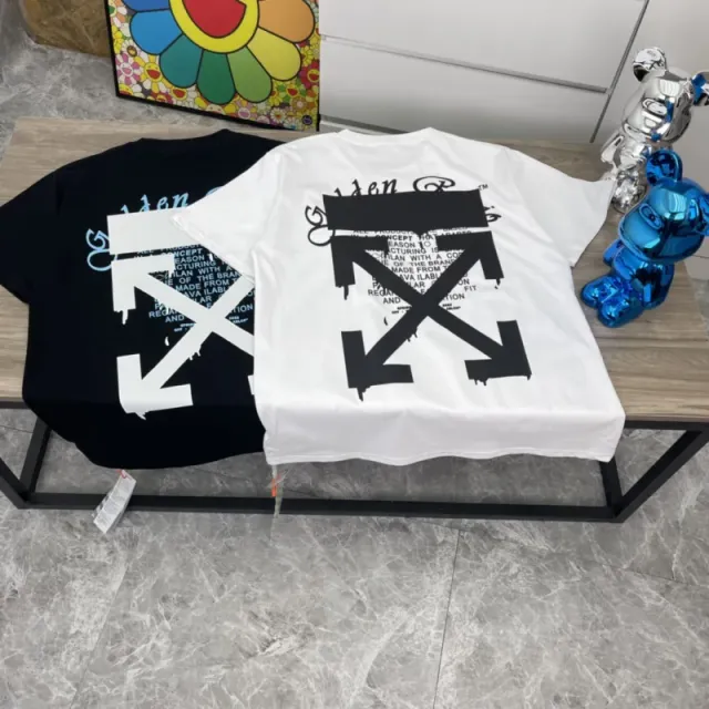 Off-White Arrow Graphic Tee Dripping Arrow