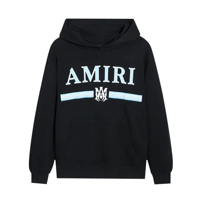 Amiri Hooded Sweatshirt Logo Stripe