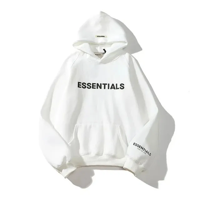 Fear of God Essentials Essentials Hoodie Black Logo