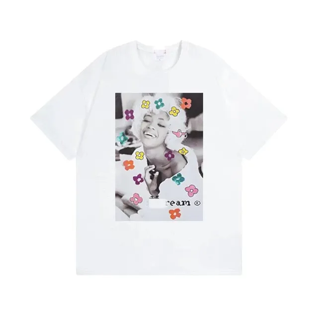 Graphic T-Shirt Floral Print Photo