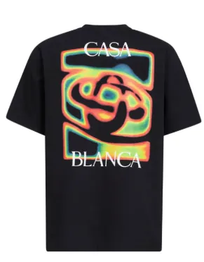 Casablanca Graphic T-Shirt Thermal Print
