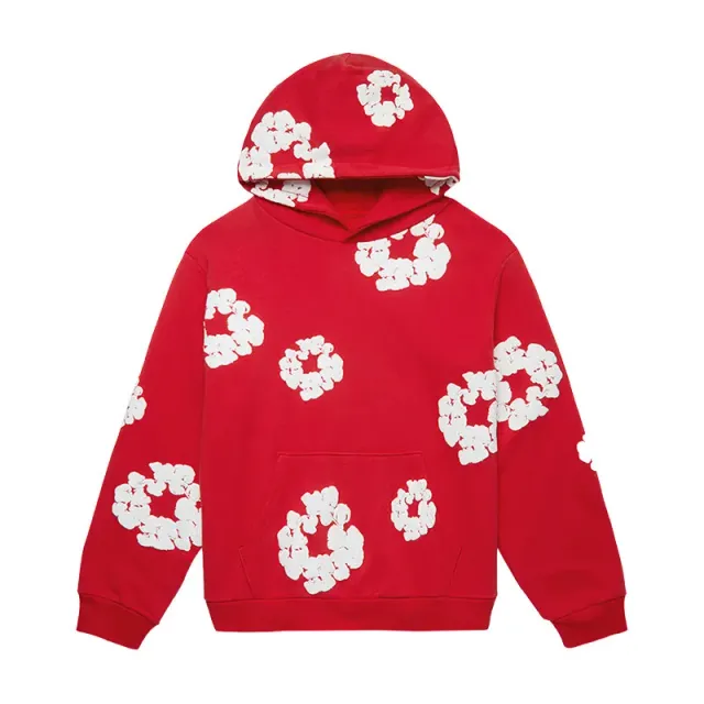 Denim Tears Hoodie Floral Print