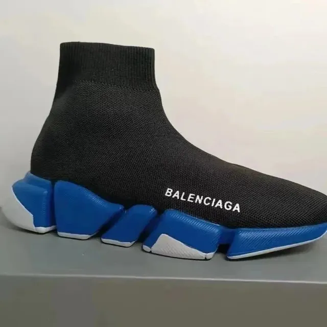 Balenciaga Speed Trainer Black Blue