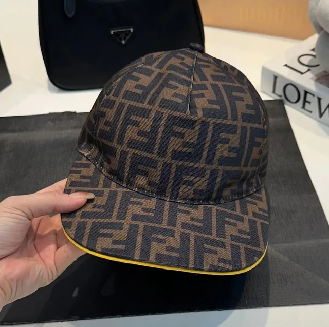 Fendi Baseball Cap FF Logo Monogram