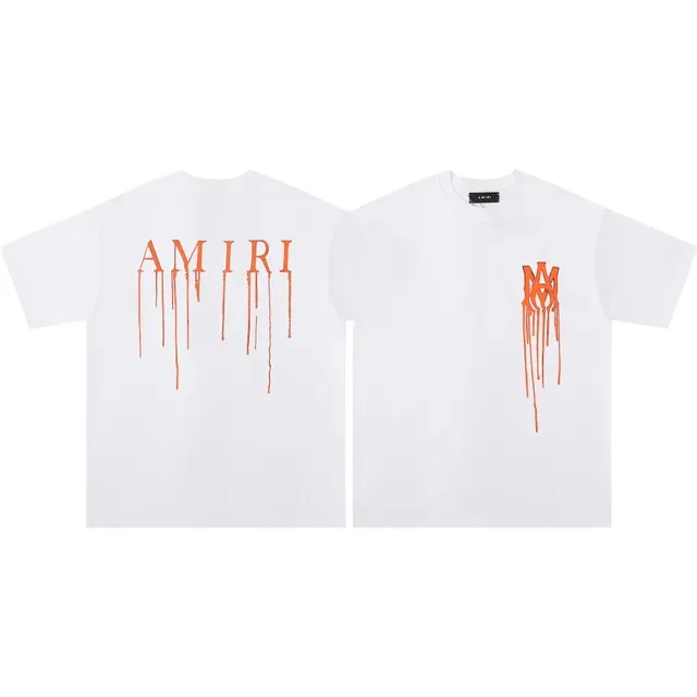Dripping Logo Tee Dripping AMIRI