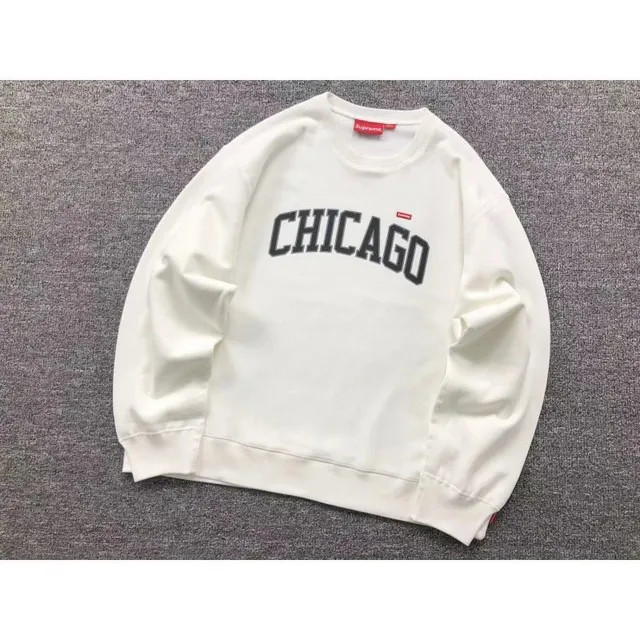 Supreme Crewneck Sweatshirt Chicago Arch