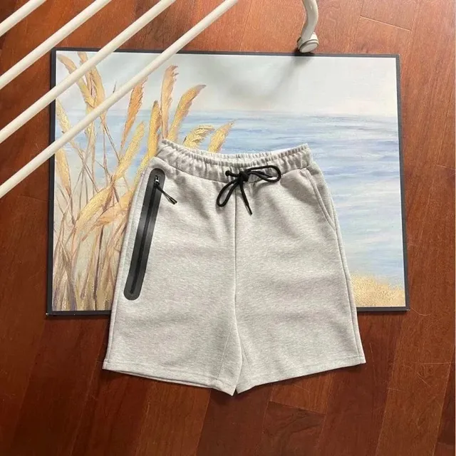 Nike Tech Fleece Shorts Heather Grey