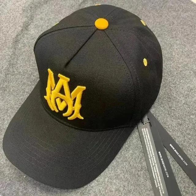 Amiri Snapback Cap Embroidered Logo