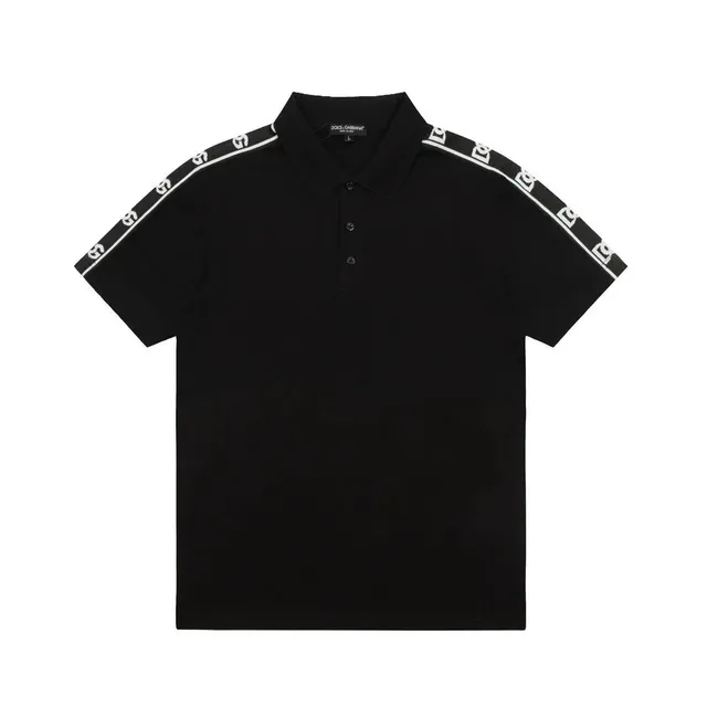Dior Polo Shirt Logo Tape Sleeve