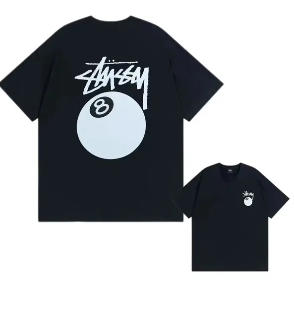 Stüssy 8 Ball Tee Billiards Print