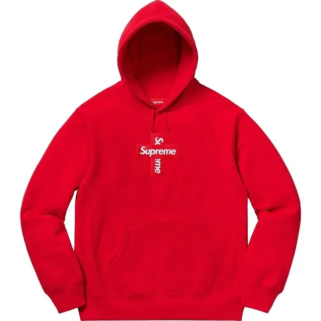 Supreme Box Logo Hooded Sweatshirt Cross Box Logo