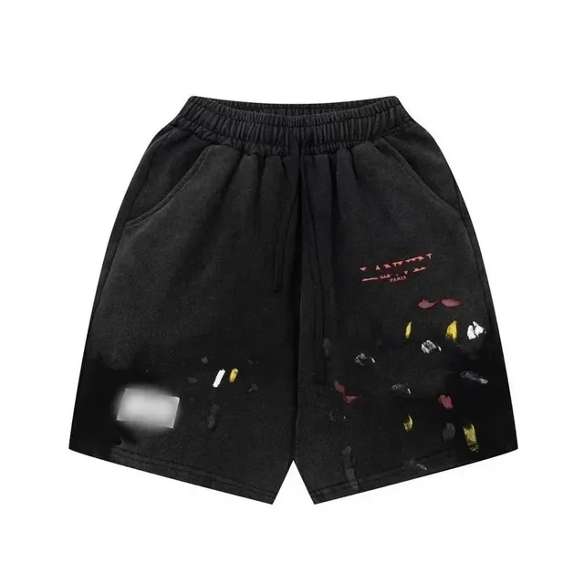 Gallery Dept. Paint Splatter Shorts Distressed Paint Print