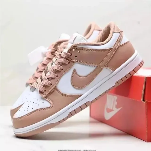 Nike Dunk Low Beige and White