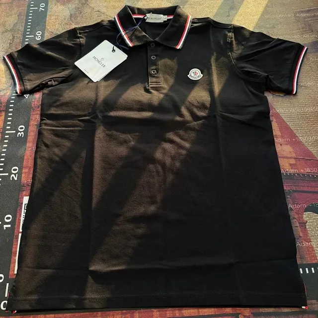 Moncler Polo Shirt Logo Patch