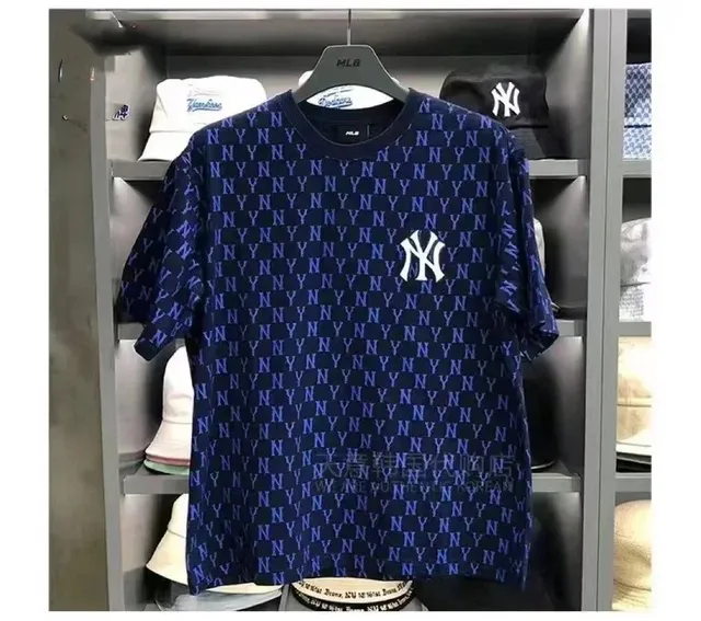 MLB NY Yankees Logo Tee All-Over Print