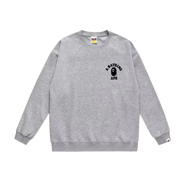 BAPE Crewneck Sweatshirt A Bathing Ape Logo