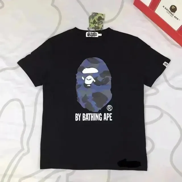 BAPE Shark Tee Camouflage Ape Head